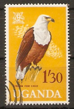 Uganda 1965 1s.30 Birds Series. SG122.
